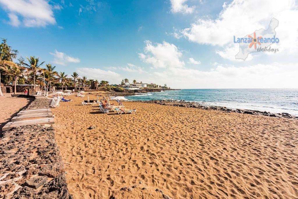 Casa Patty, Piscinas Climatizadas, Primera Linea Costa Teguise Eksteriør bilde