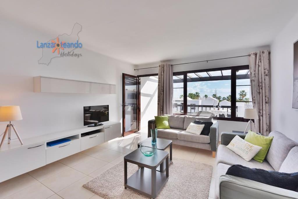 Casa Patty, Piscinas Climatizadas, Primera Linea Costa Teguise Eksteriør bilde