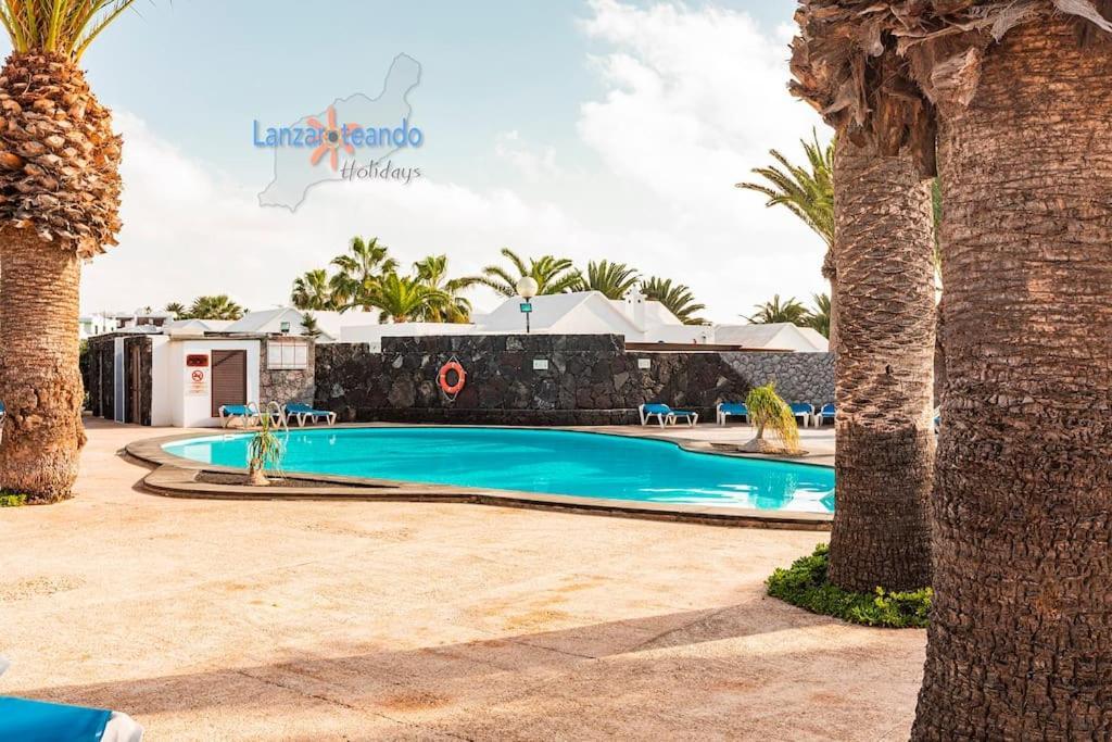 Casa Patty, Piscinas Climatizadas, Primera Linea Costa Teguise Eksteriør bilde