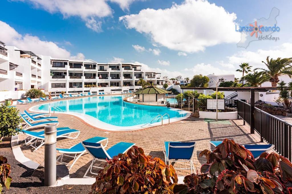 Casa Patty, Piscinas Climatizadas, Primera Linea Costa Teguise Eksteriør bilde