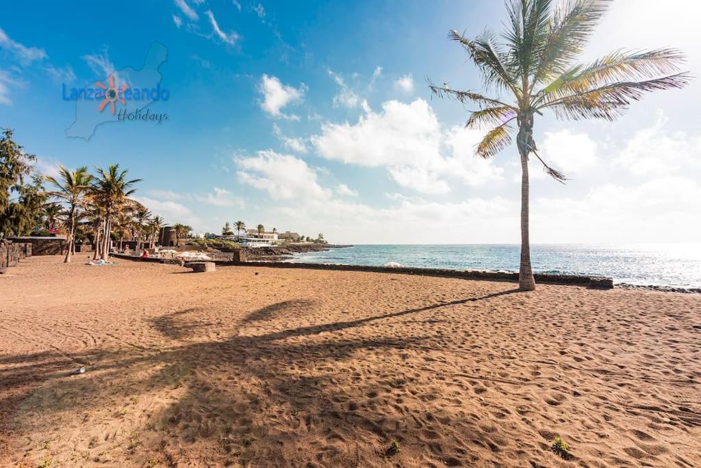 Casa Patty, Piscinas Climatizadas, Primera Linea Costa Teguise Eksteriør bilde