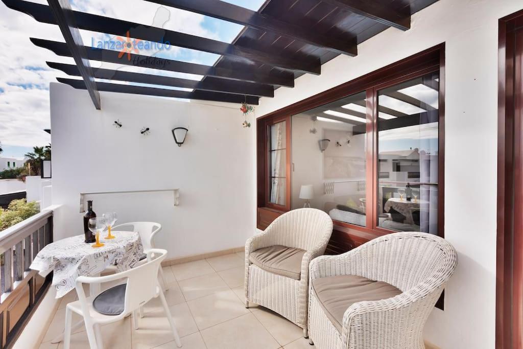 Casa Patty, Piscinas Climatizadas, Primera Linea Costa Teguise Eksteriør bilde