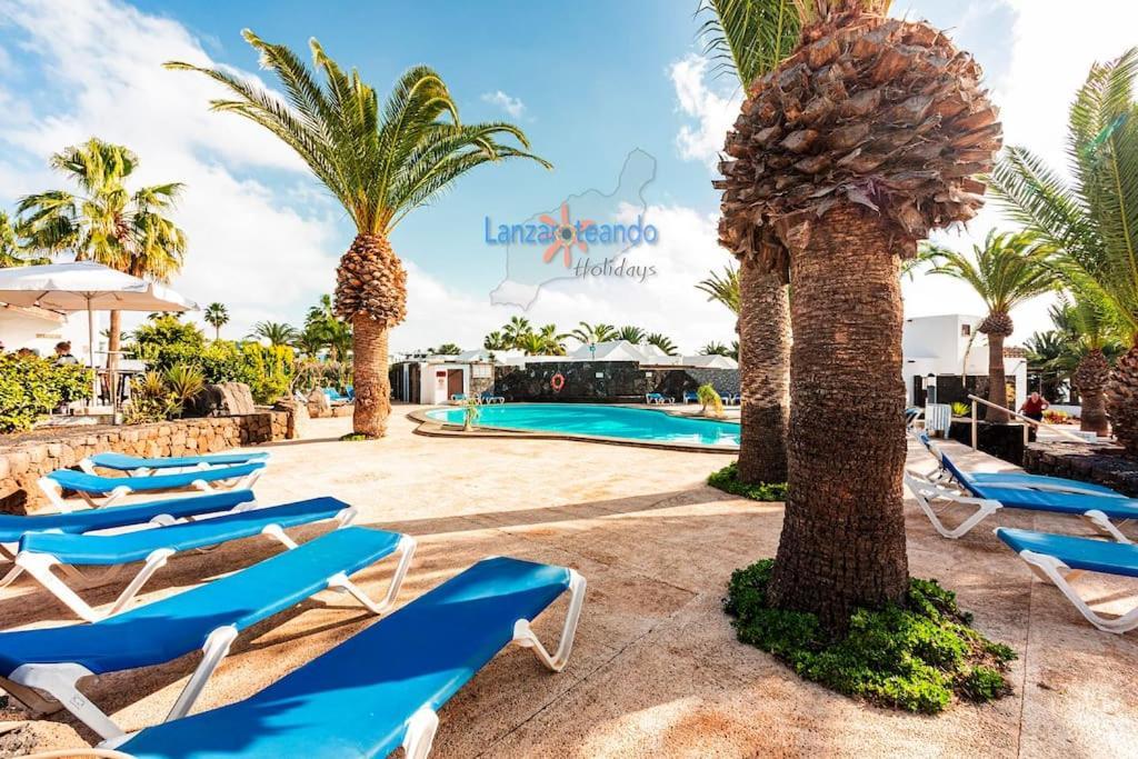 Casa Patty, Piscinas Climatizadas, Primera Linea Costa Teguise Eksteriør bilde
