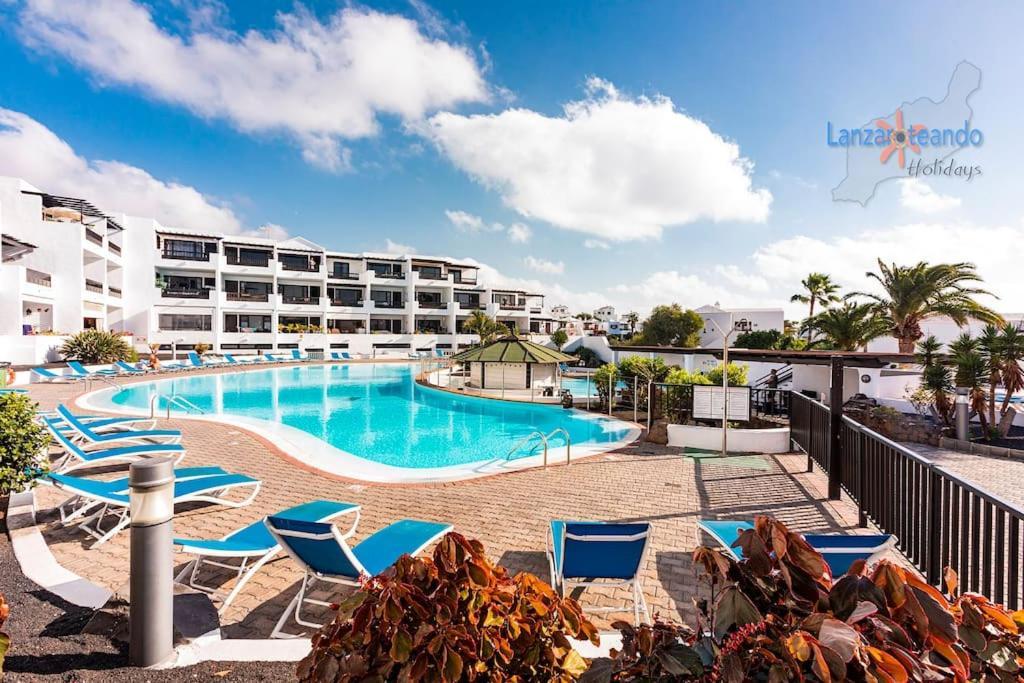 Casa Patty, Piscinas Climatizadas, Primera Linea Costa Teguise Eksteriør bilde